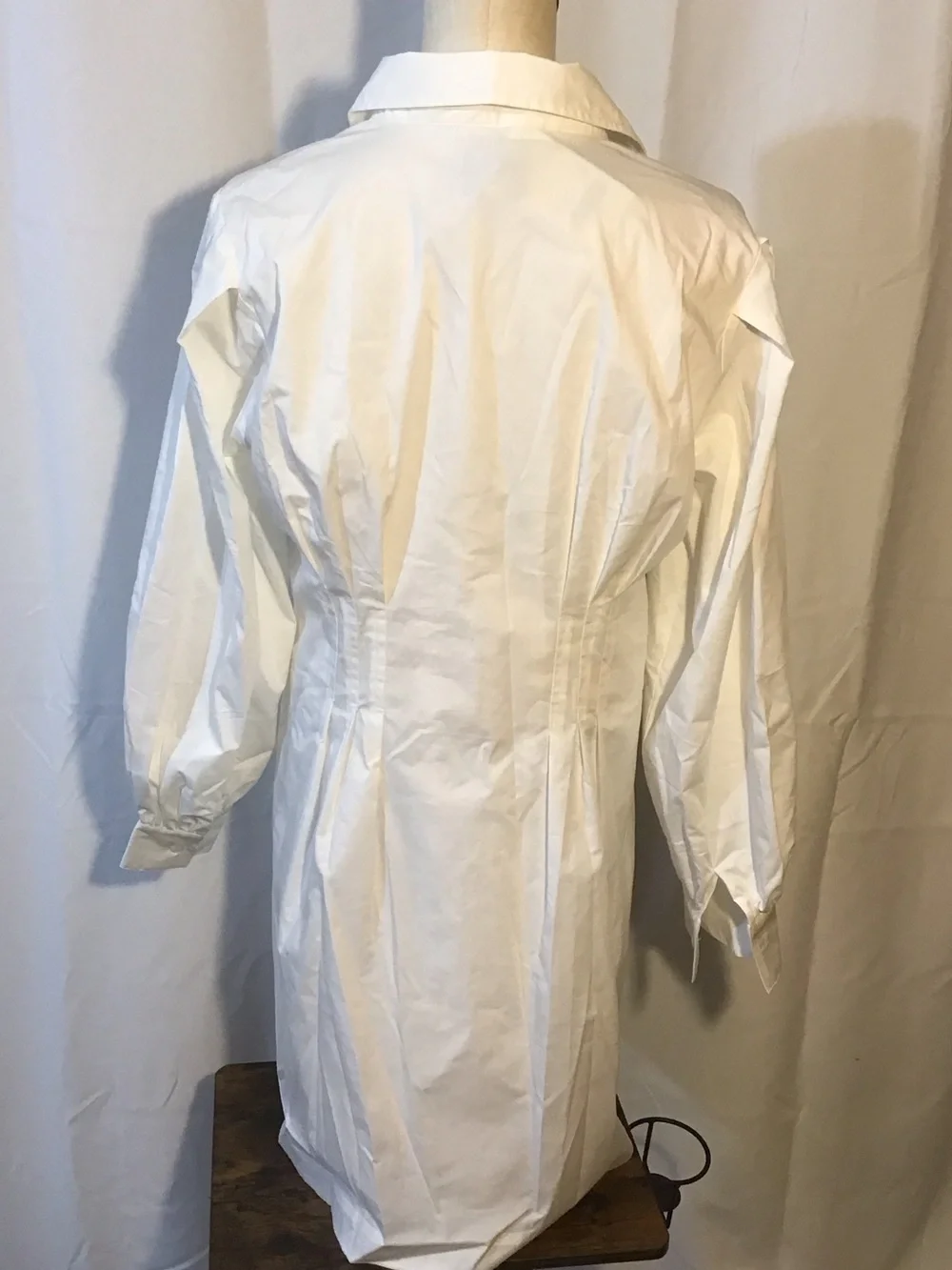 Tuckernuck White Long-Sleeve Shirt Dress - Picture 4 of 4